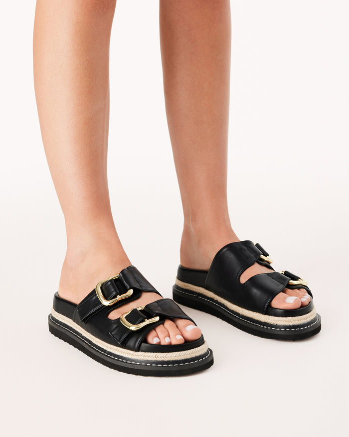 ALESSIA - BLACK-Sandals-Billini-Billini