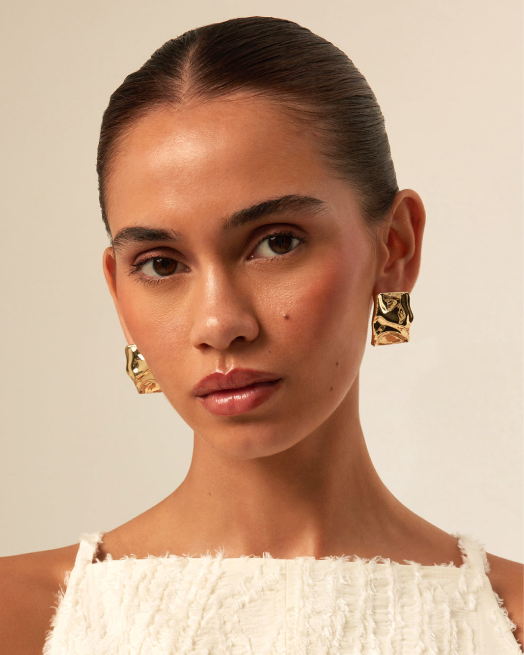 AMBER EARRINGS - GOLD-JEWELLERY-Billini-Billini