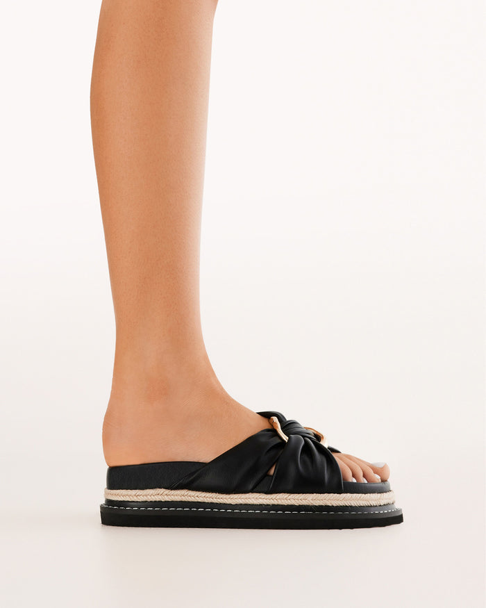 AMBROSE - BLACK-Sandals-Billini-Billini