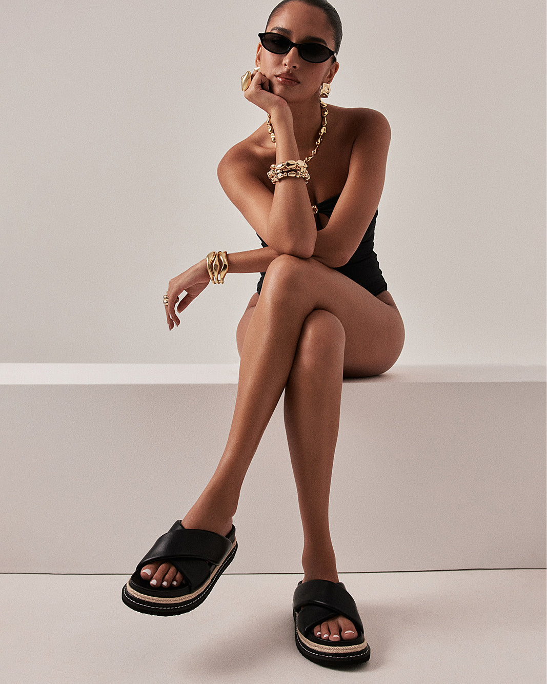 ARABEL - BLACK-Sandals-Billini-Billini
