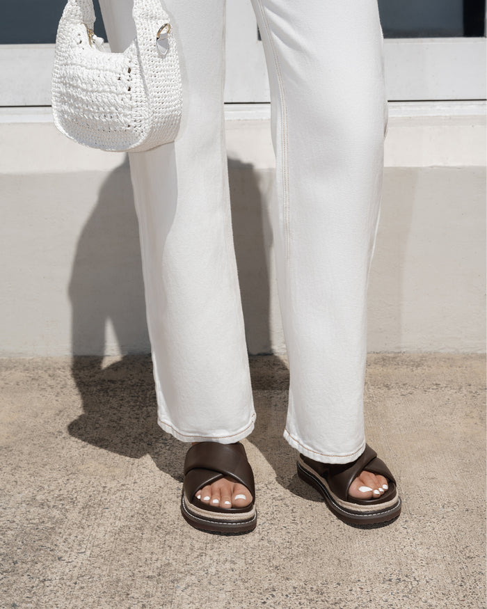 ARABEL - CHOCOLATE-Sandals-Billini-Billini