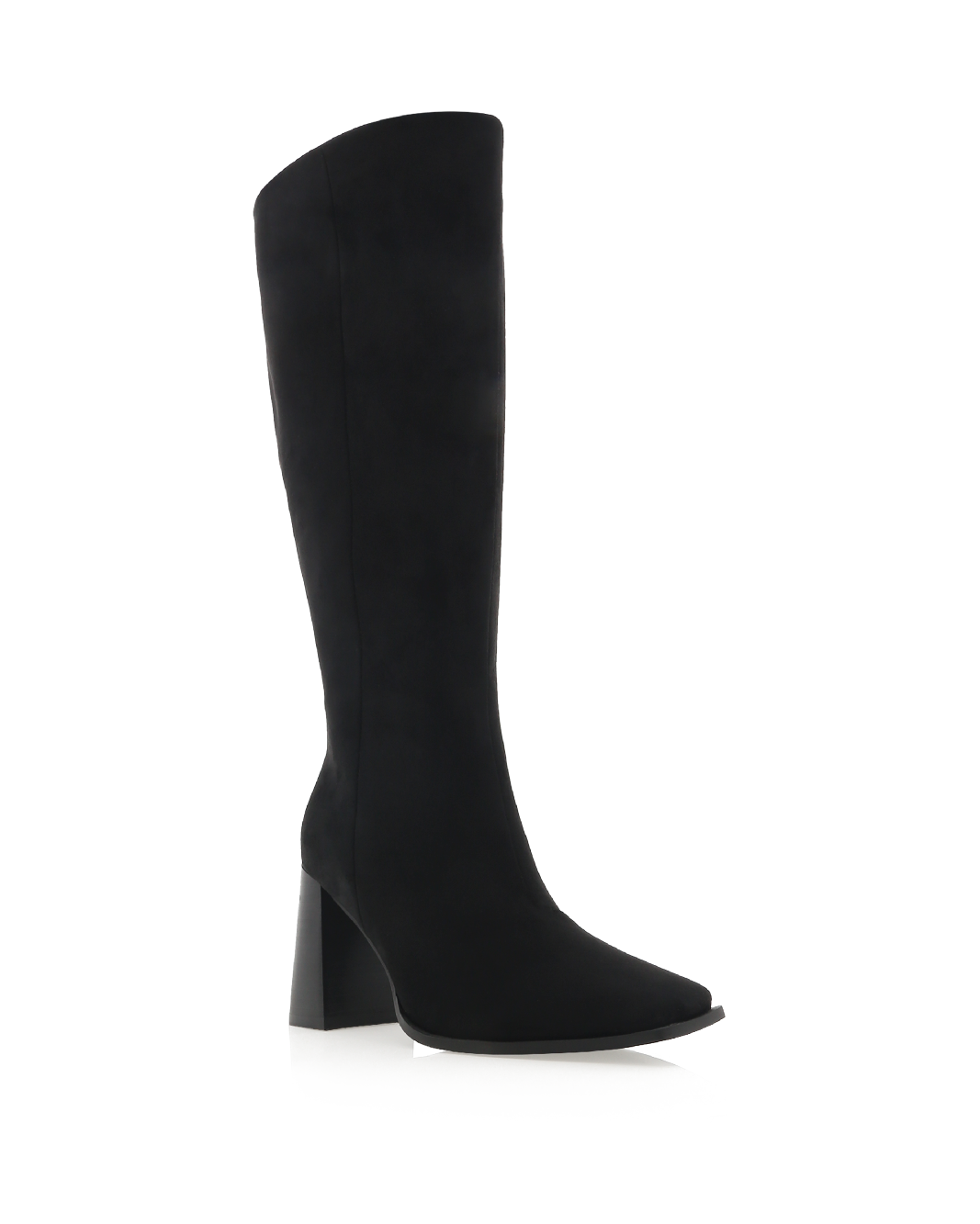 CASTON CURVE - BLACK SUEDE-Boots-Billini-Billini