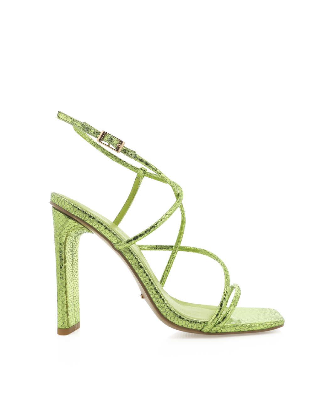 Green 2025 strappy sandals
