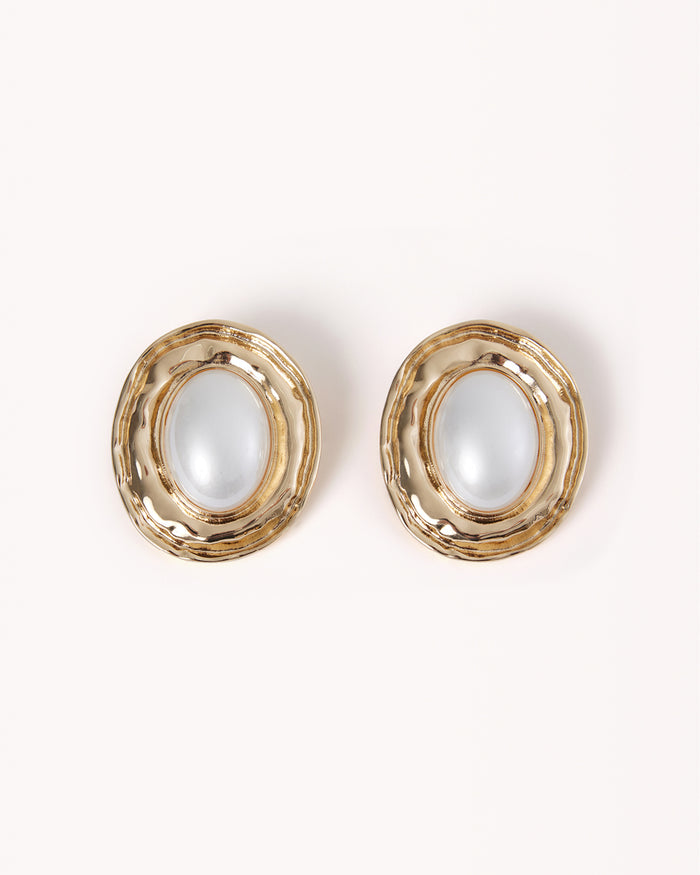 EVIE EARRINGS - GOLD-PEARL-JEWELLERY-Billini-Billini