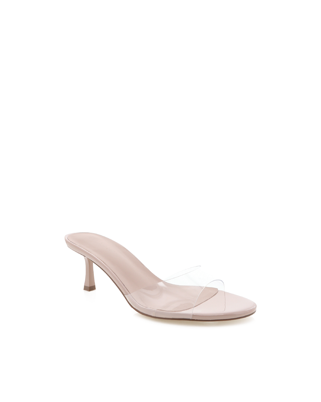GEENA - CLEAR-LATTE PATENT-Heels-Billini-Billini