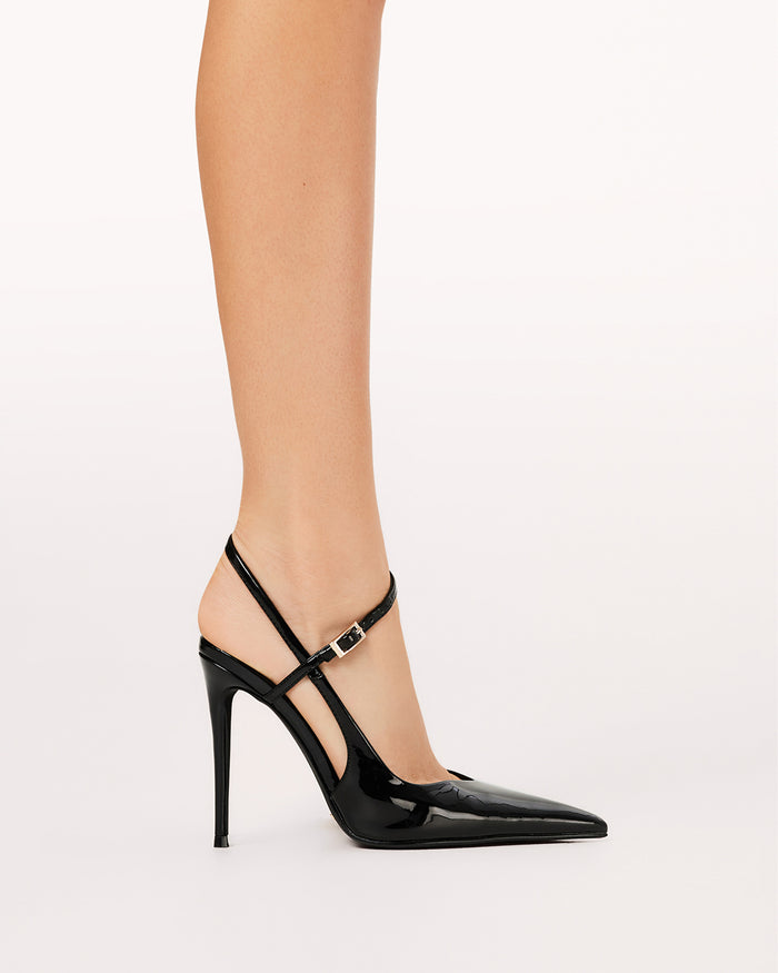 GESA - BLACK PATENT-PUMPS-Billini-Billini
