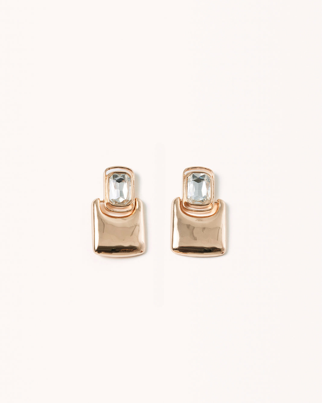 HANNAH EARRINGS - GOLD-DIAMANTE-JEWELLERY-Billini-Billini