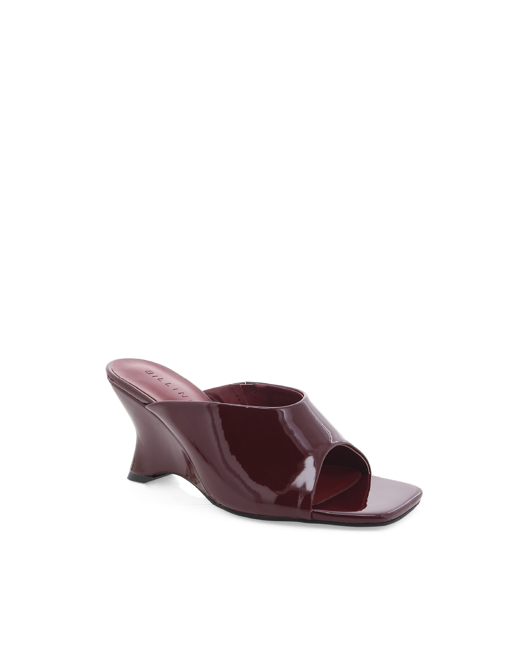 ISELLE - DARK CHERRY PATENT-Wedges-Billini-Billini