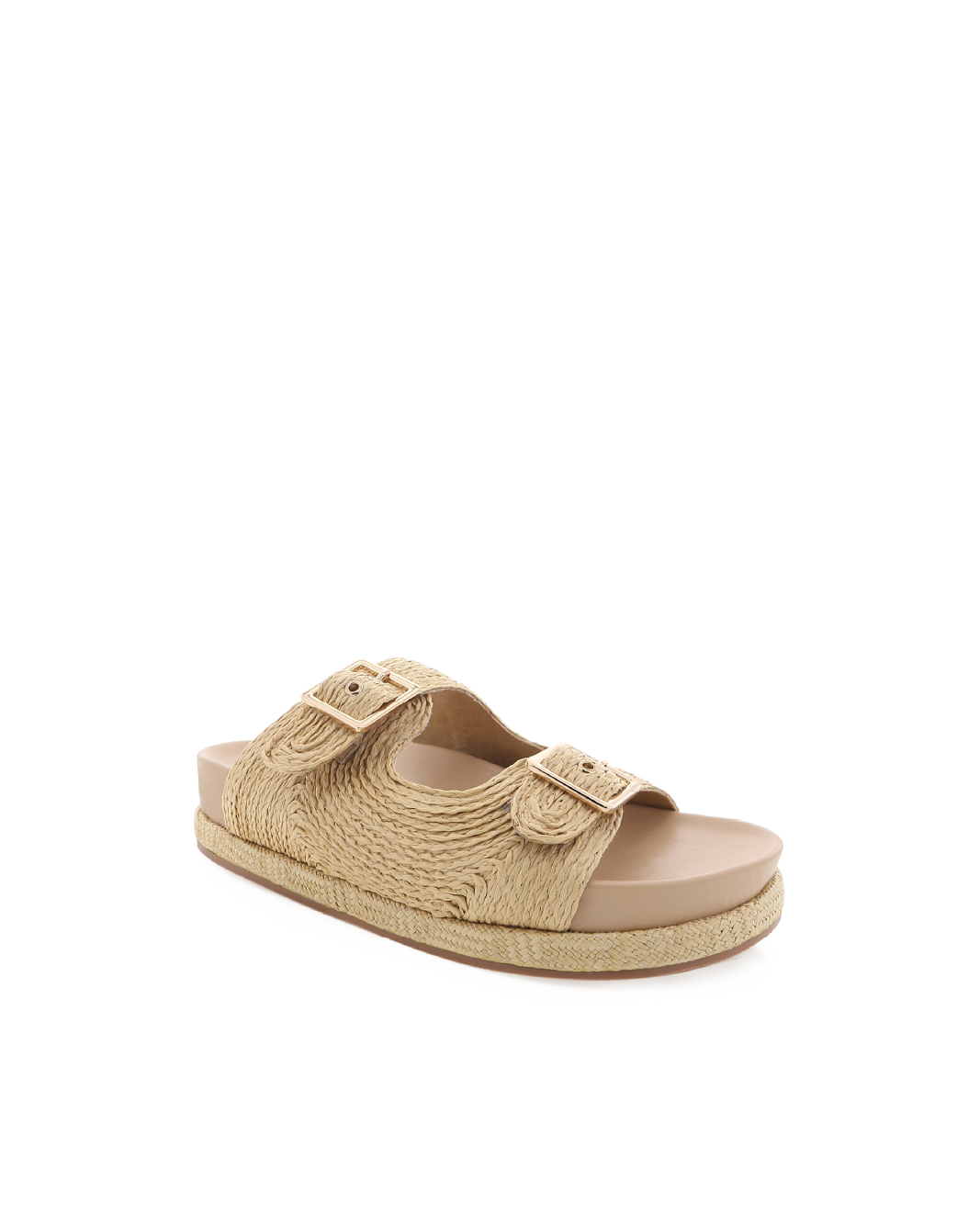 JULIET - NATURAL RAFFIA-Sandals-Billini-Billini