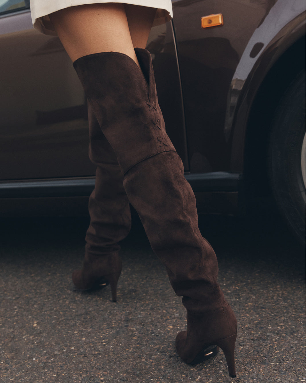 LOUIE - DARK CACAO SUEDE-Boots-Billini-Billini