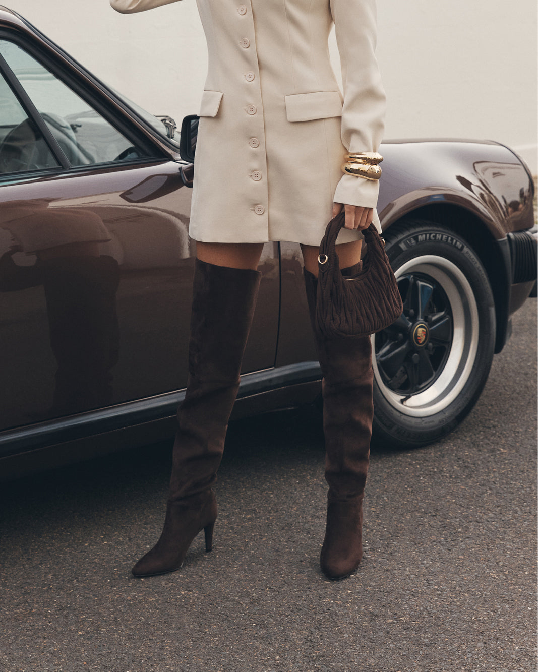 LOUIE - DARK CACAO SUEDE-Boots-Billini-Billini