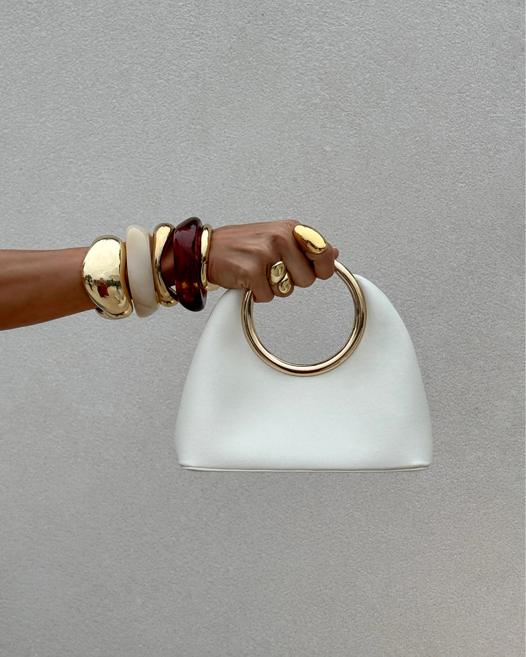 HALLIE BANGLE - GOLD PLATED 18K-JEWELLERY-Billini-O/S-Billini