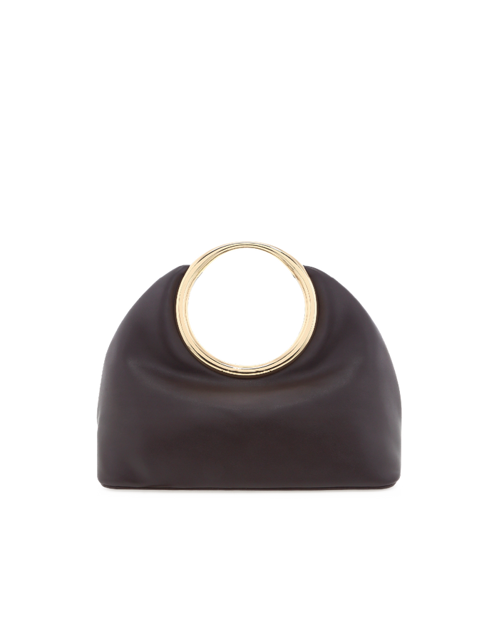 MONROE HANDLE BAG - DARK CACAO-Handbags-Billini-Billini