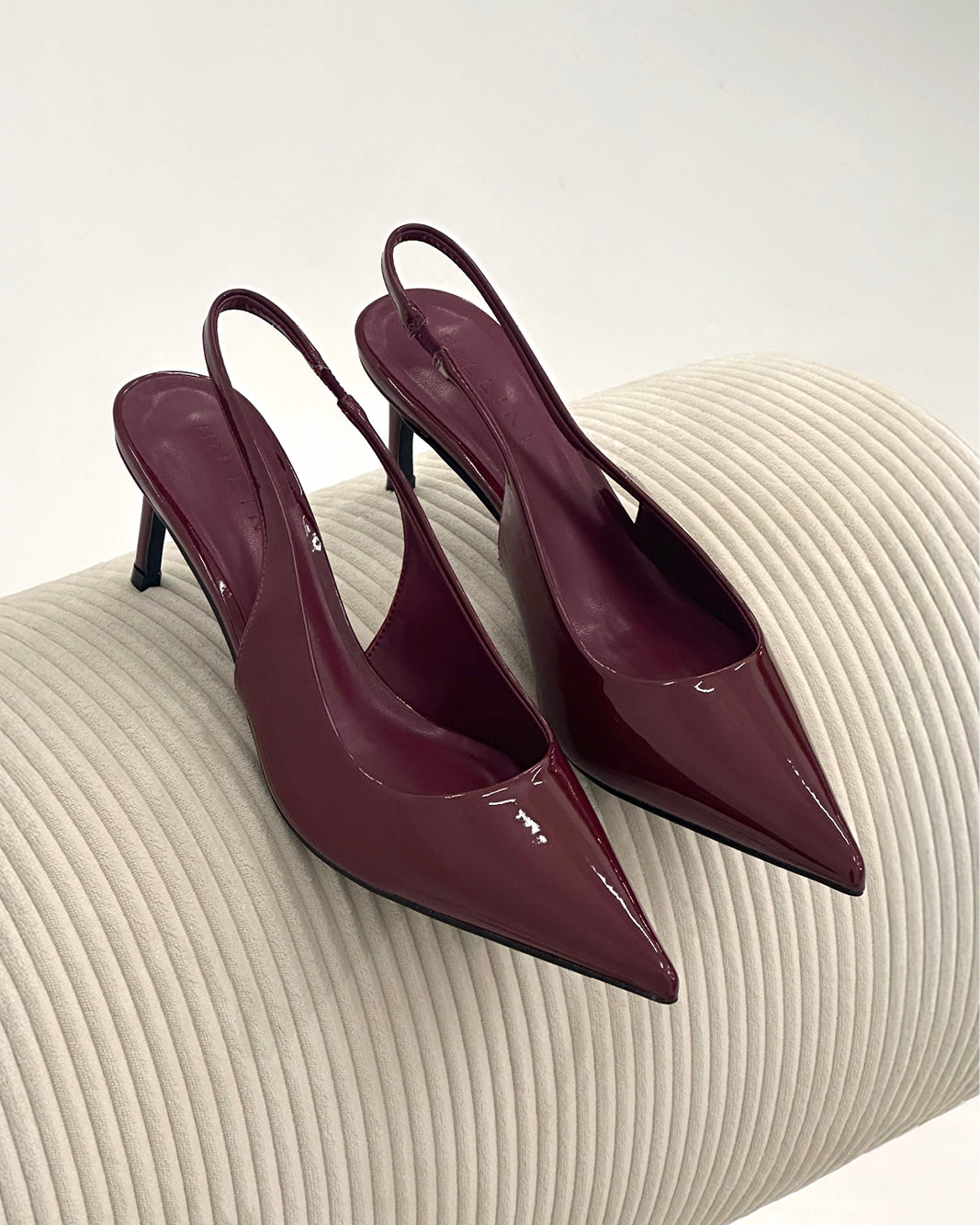 OSKANNA - CHERRY RED PATENT-PUMPS-Billini-Billini