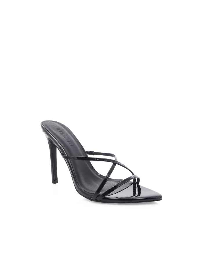 QUINT - BLACK PATENT-Heels-Billini-Billini