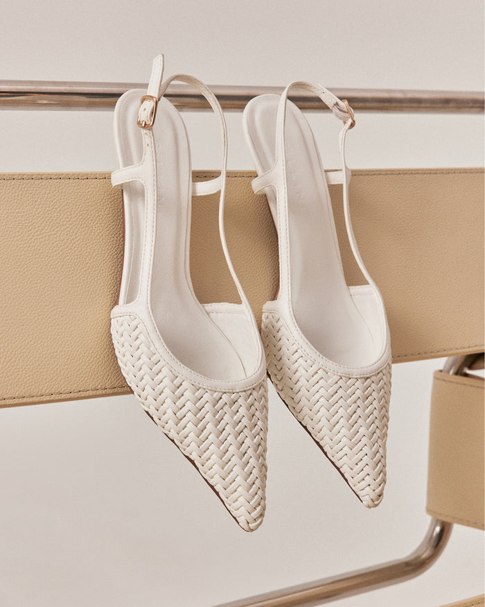 SOLAIRE - WHITE-PUMPS-Billini-Billini
