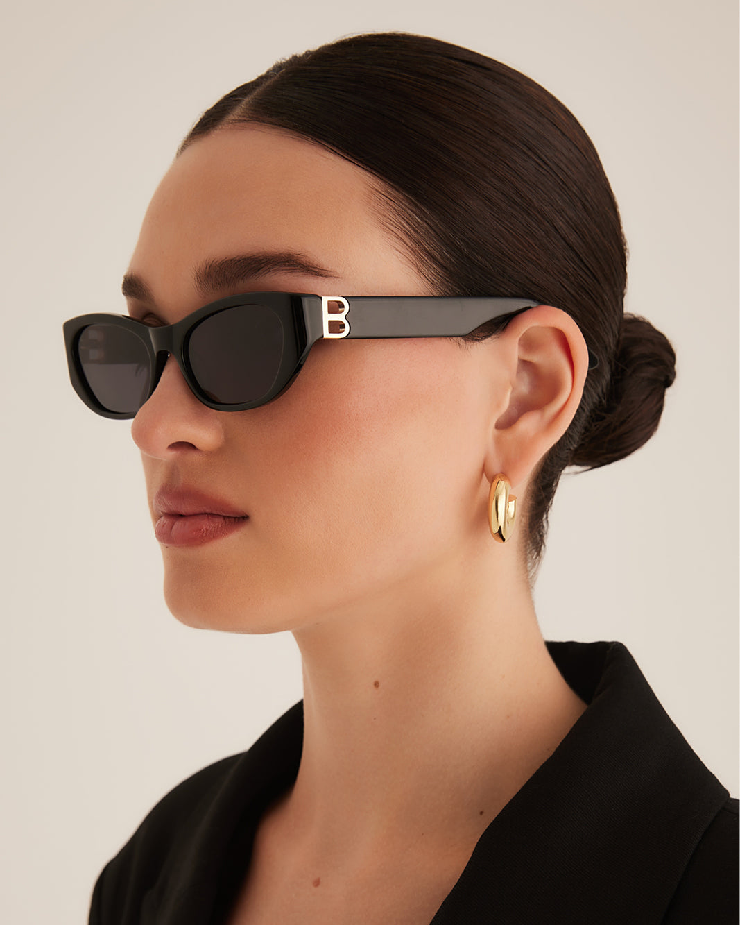 THE ARIANA - BLACK-BLACK-SUNGLASSES-BANBE-Billini