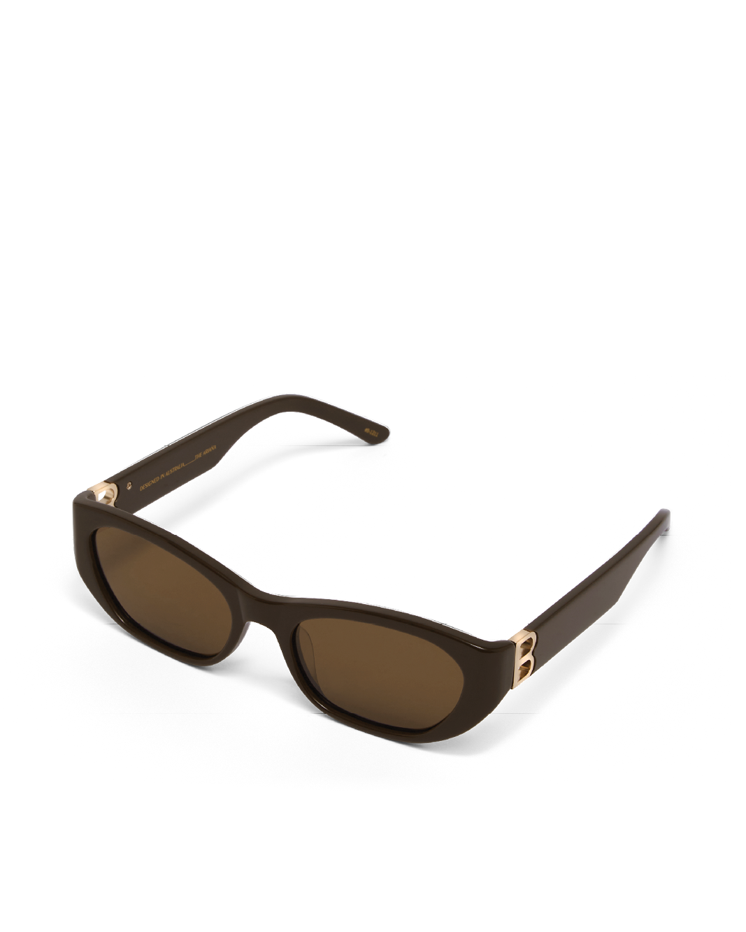 THE ARIANA - DARK CHOCOLATE-DARK CHOCOLATE-SUNGLASSES-BANBE-Billini