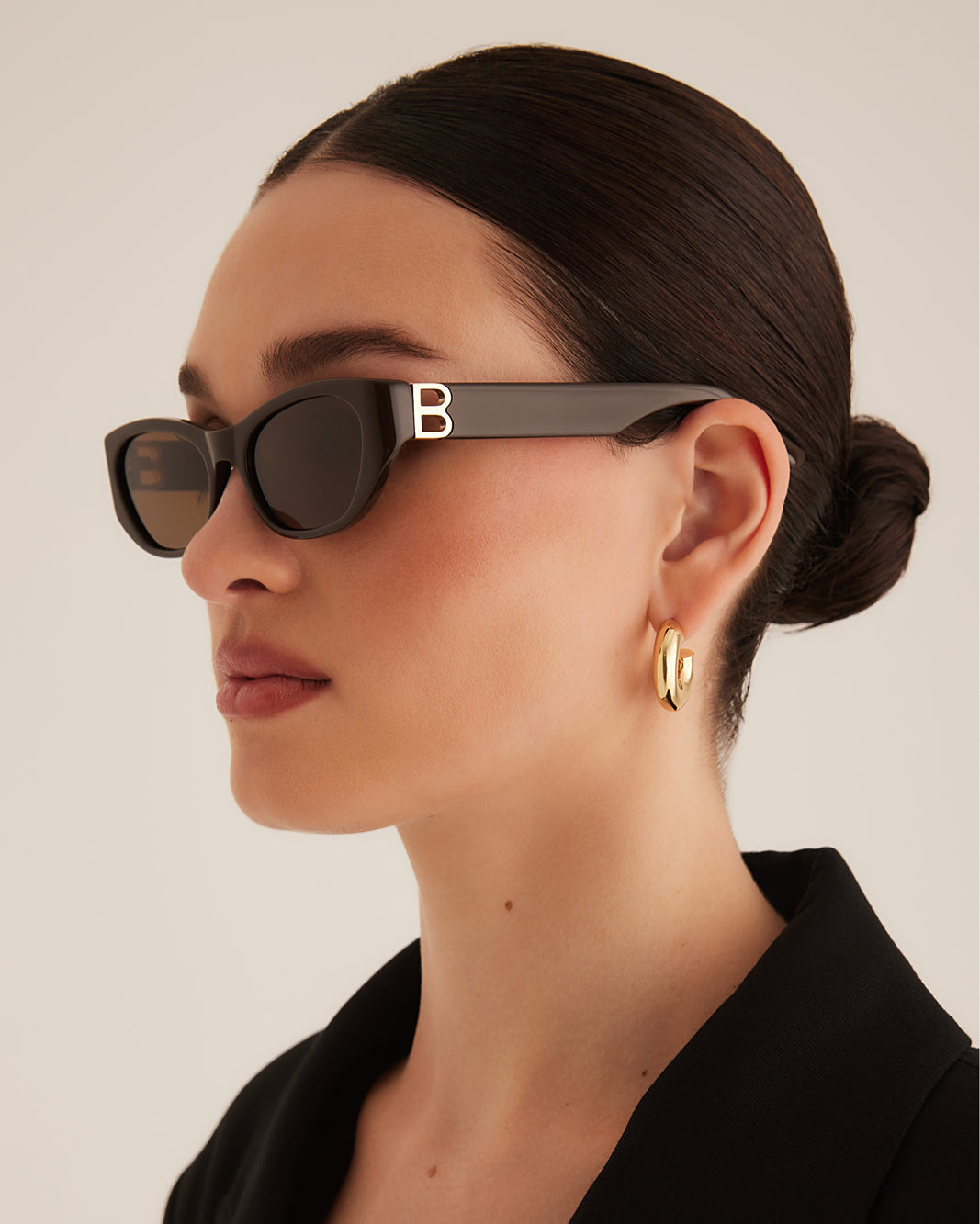 THE ARIANA - DARK CHOCOLATE-DARK CHOCOLATE-SUNGLASSES-BANBE-Billini