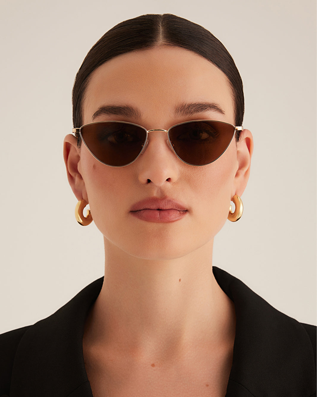 THE SYDNEY - GOLD-BROWN-SUNGLASSES-BANBE-Billini