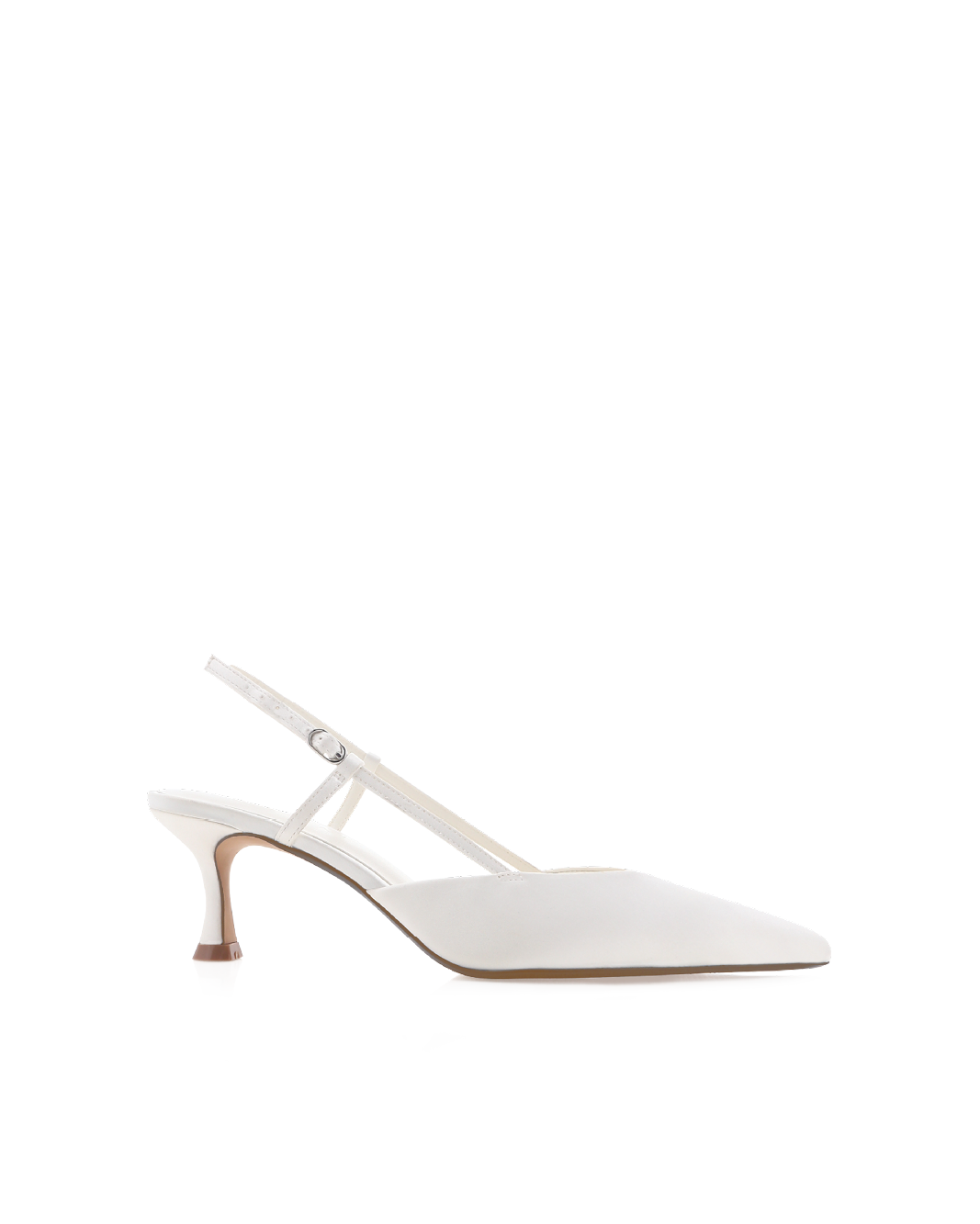 VARRO - WHITE SATIN-PUMPS-Billini-Billini