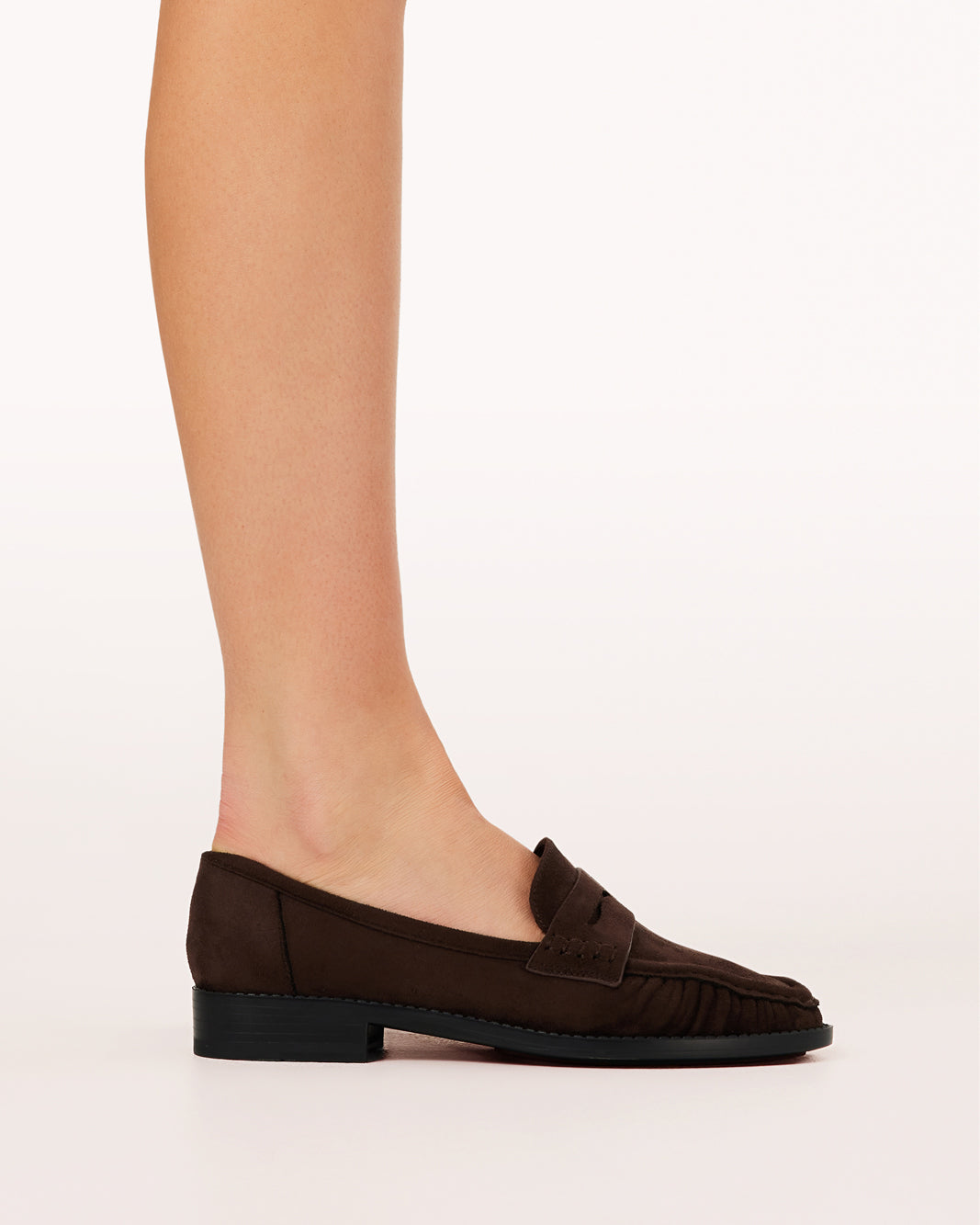 ZACCAI - DARK CACAO SUEDE-Flats-Billini-Billini