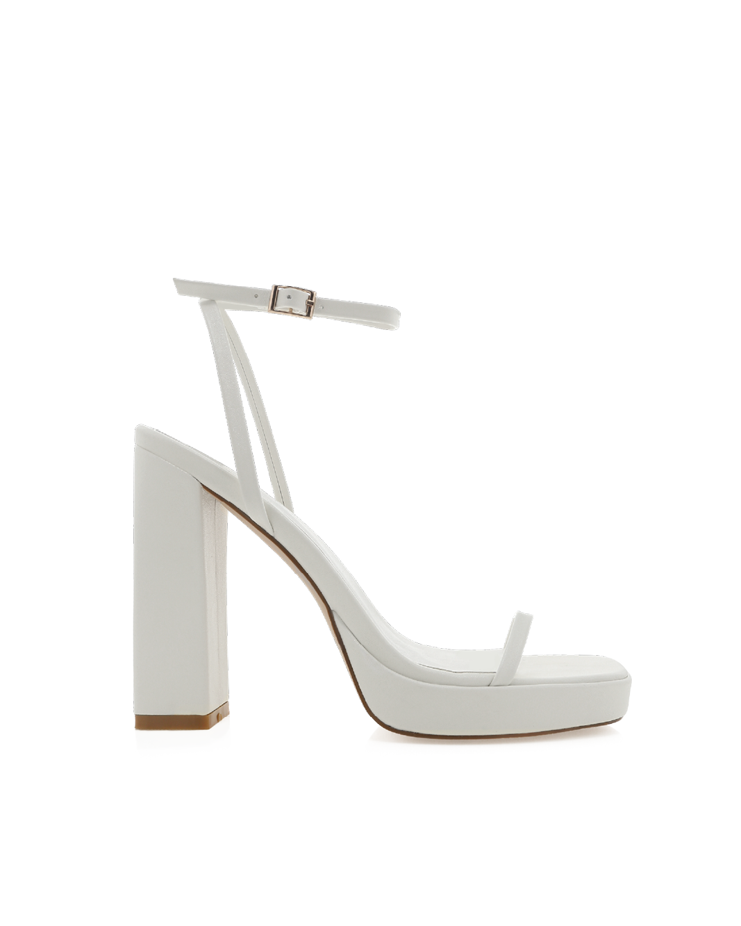 White 2025 simple heels