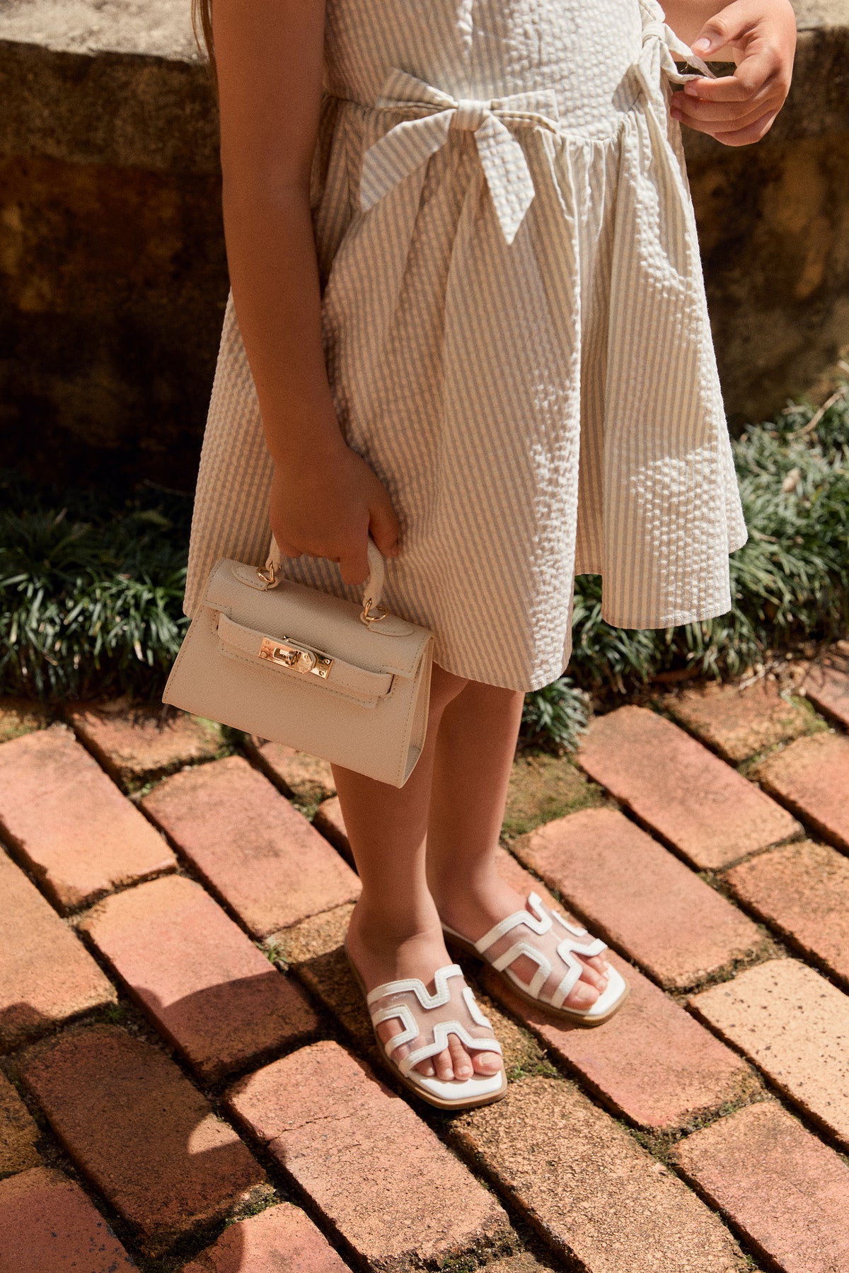 GORDY MINI - WHITE MESH-Sandals-Billini-Billini