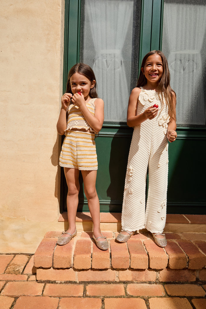 FAWNA MINI - GOLD METALLIC-Flats-Billini-Billini