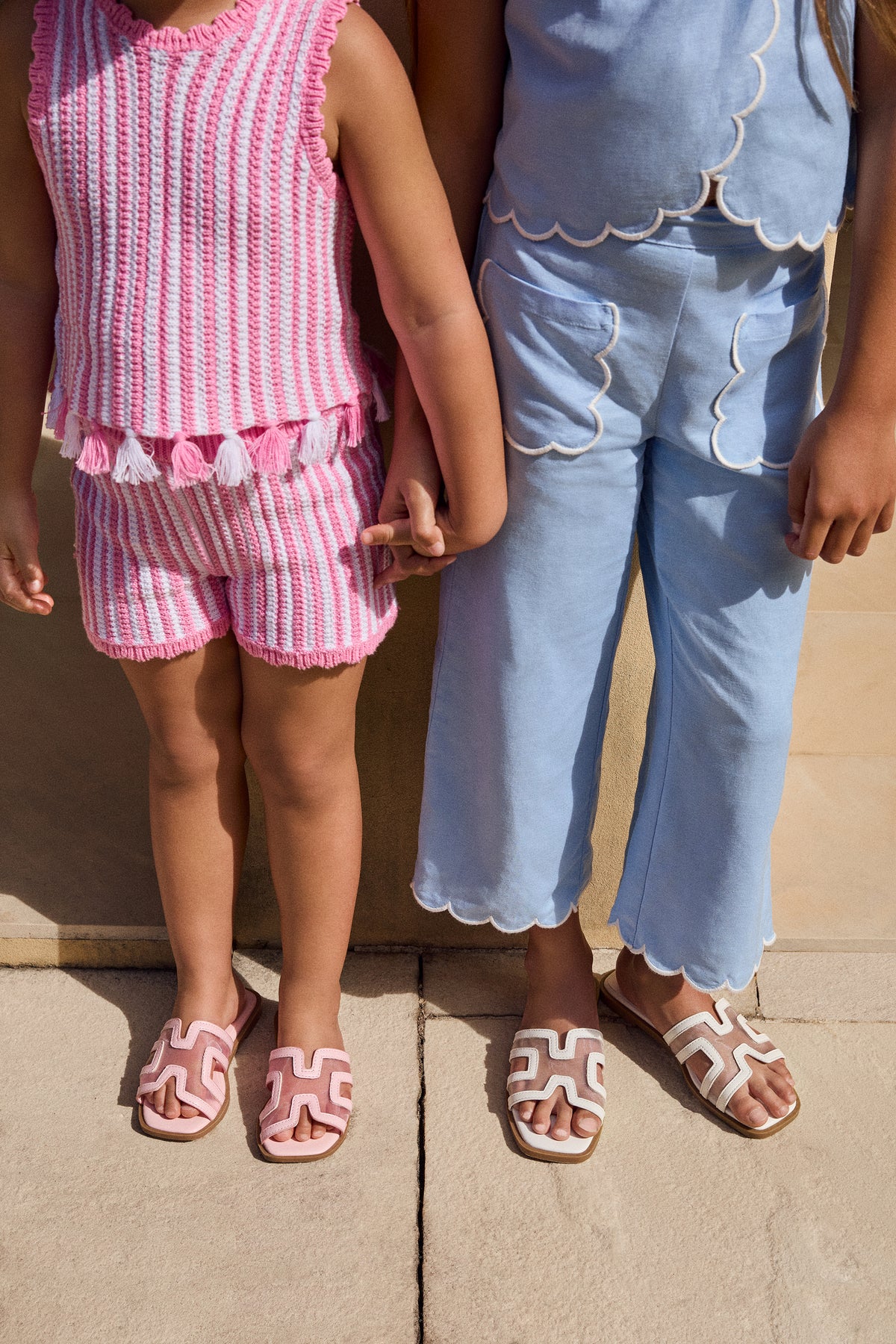 GORDY MINI - ICE PINK MESH-Sandals-Billini-Billini
