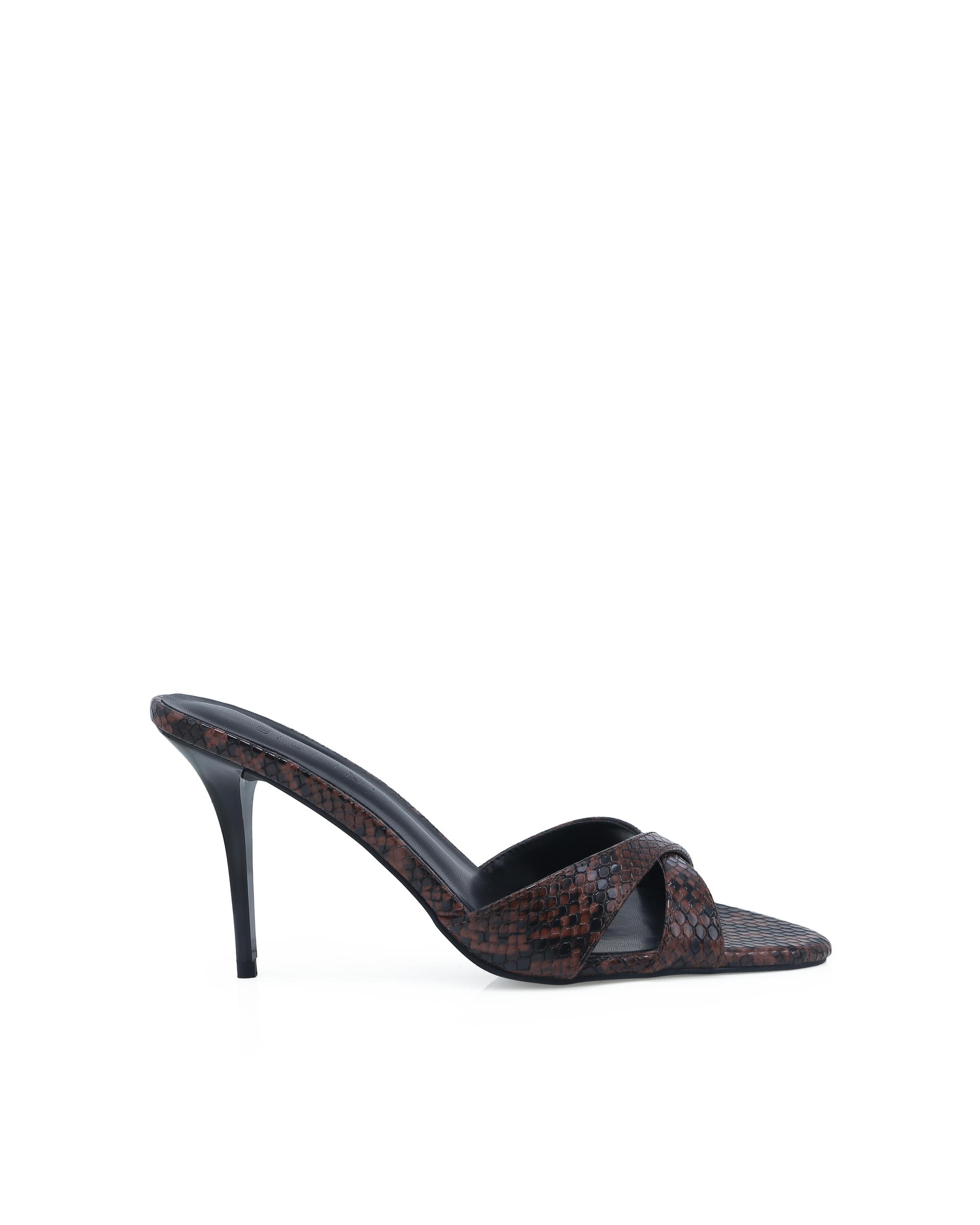 ADDISON - CHOCOLATE SNAKE-Heels-Billini-Billini