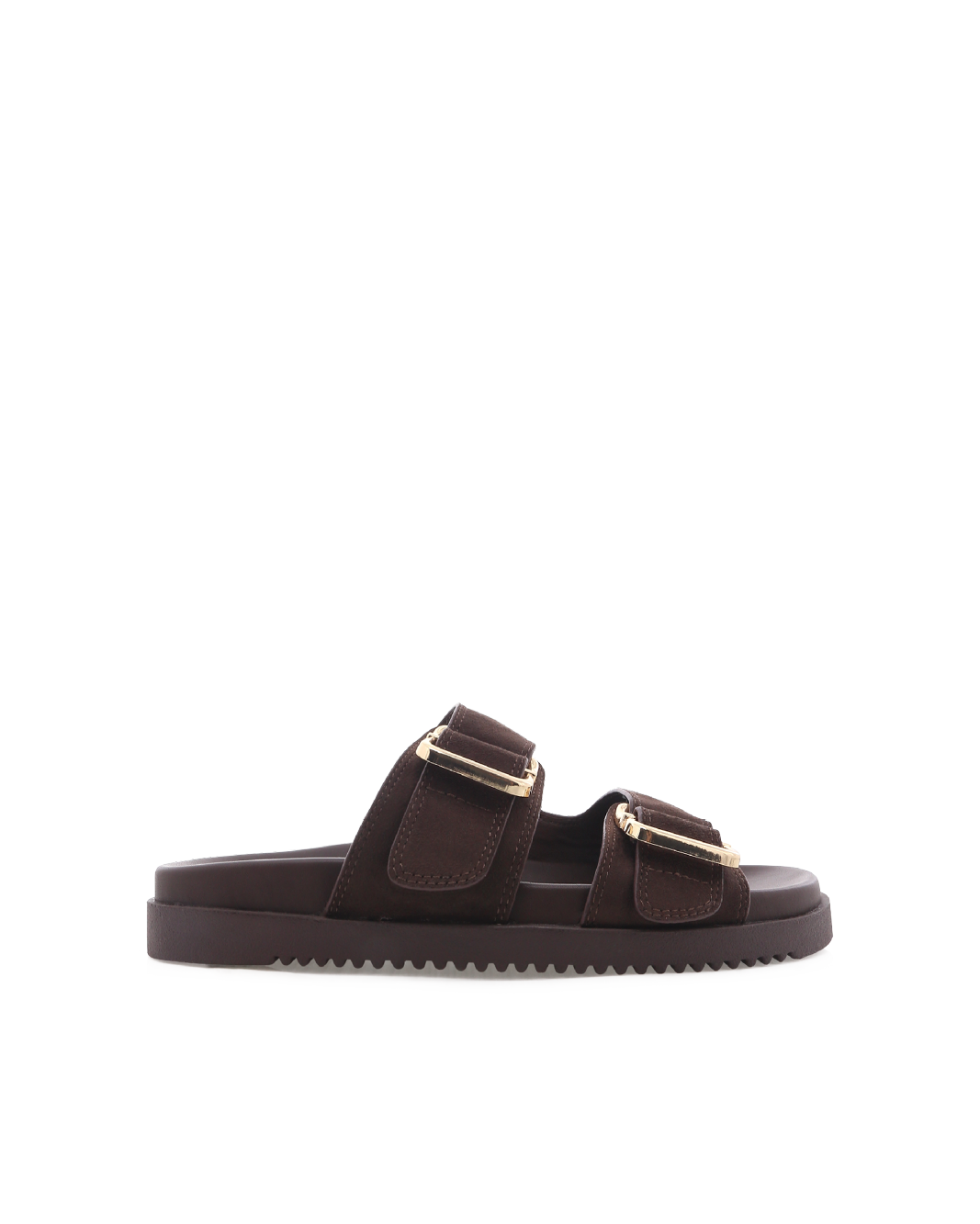 ADLEY - DARK CACAO SUEDE-Sandals-Billini-Billini