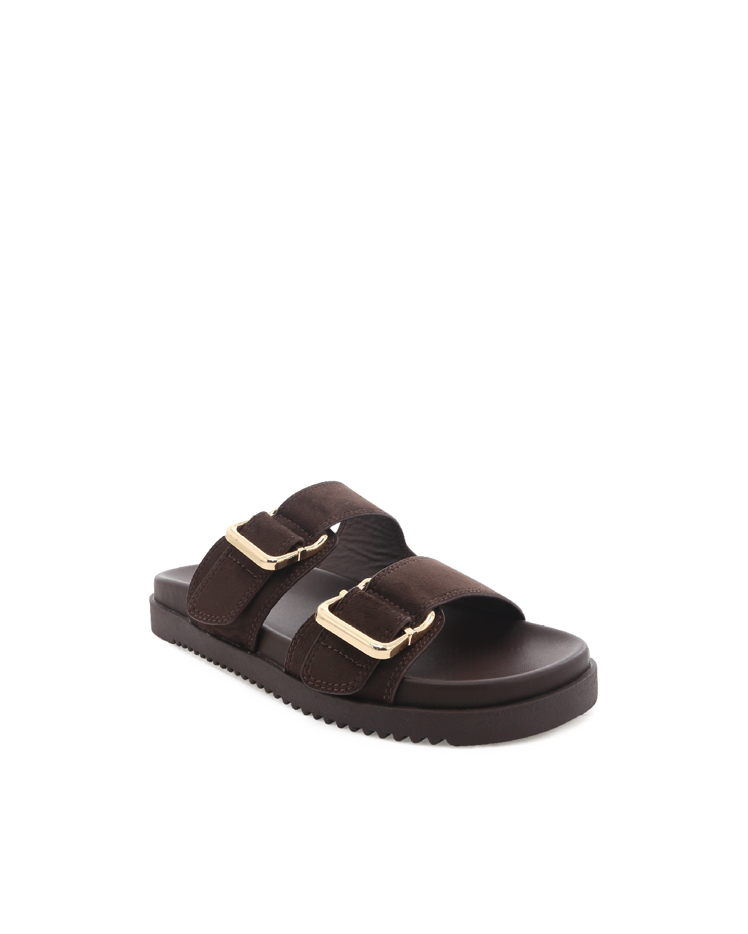 ADLEY - DARK CACAO SUEDE-Sandals-Billini-Billini