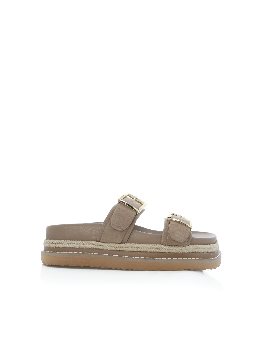 AIDAN - WARM TAUPE SUEDE-Sandals-Billini-Billini