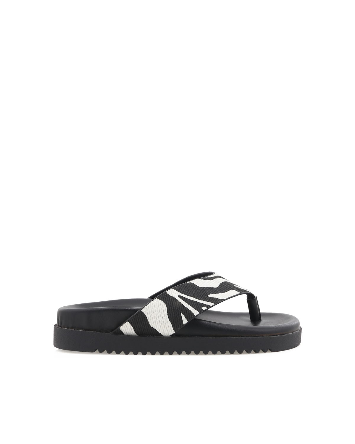 AILA MINI - ZEBRA-BLACK-Sandals-Billini-Billini