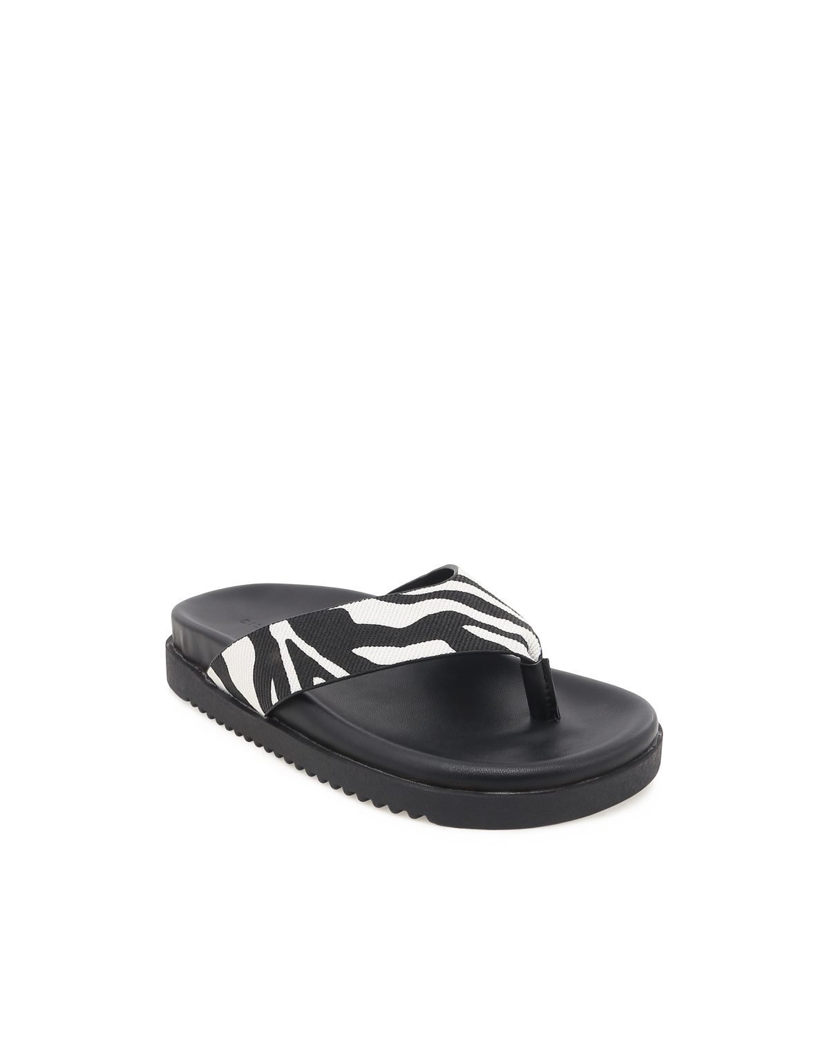 AILA MINI - ZEBRA-BLACK-Sandals-Billini-Billini