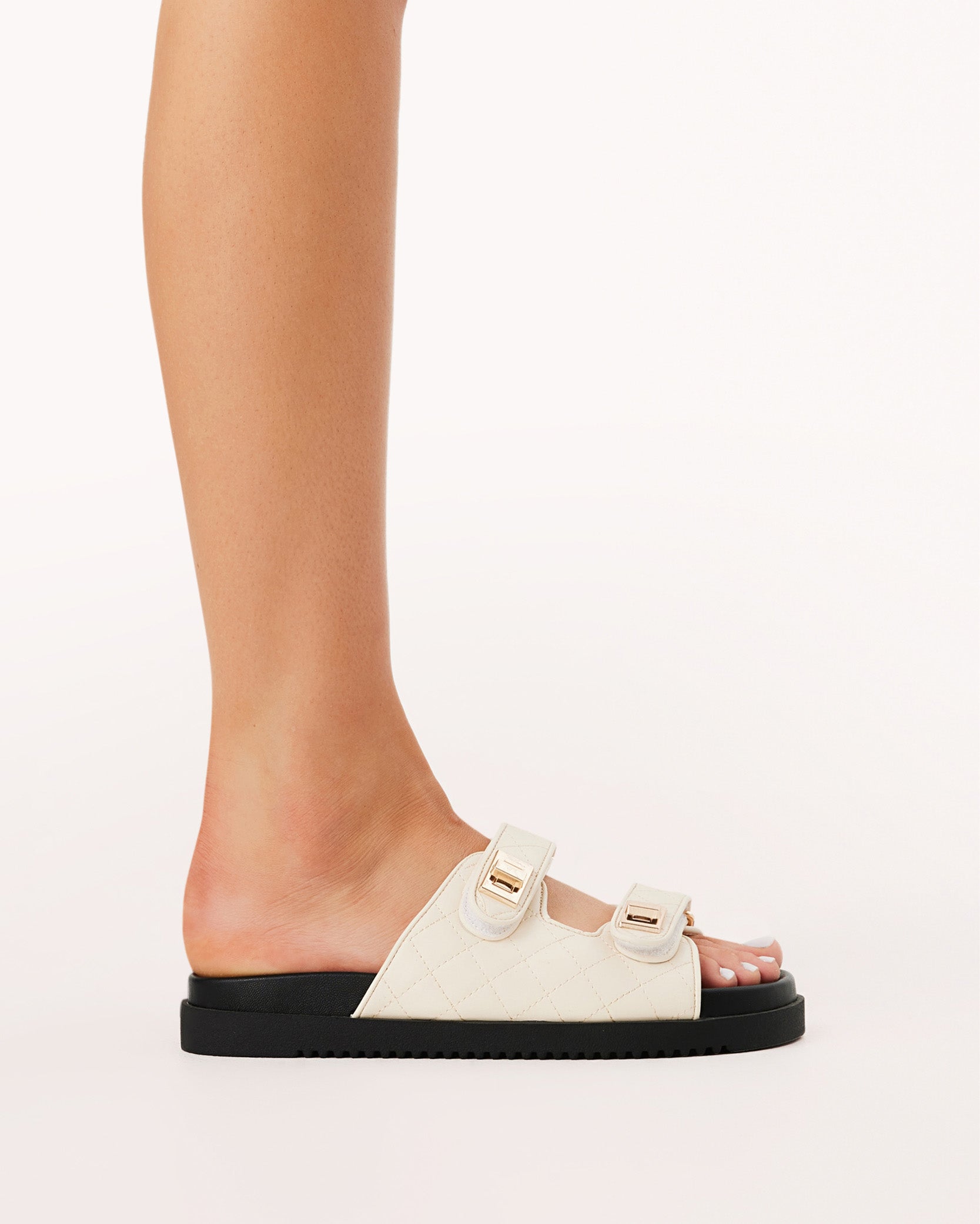 AILEE - BONE-BLACK-Sandals-Billini-Billini