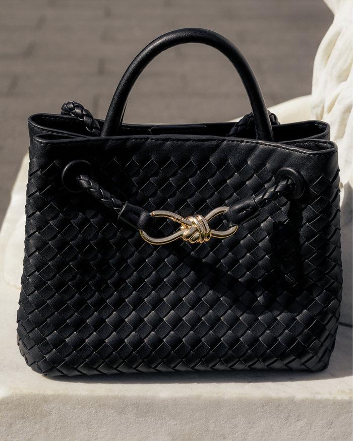 AIMEE SHOULDER BAG - BLACK-Handbags-Billini-Billini