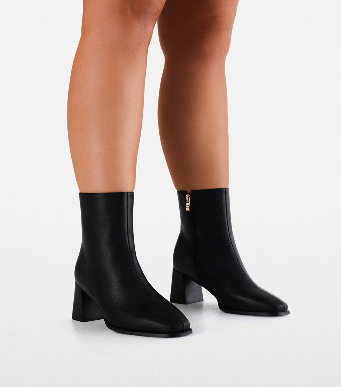 ALANIA CURVE - BLACK-Boots-Billini-Billini