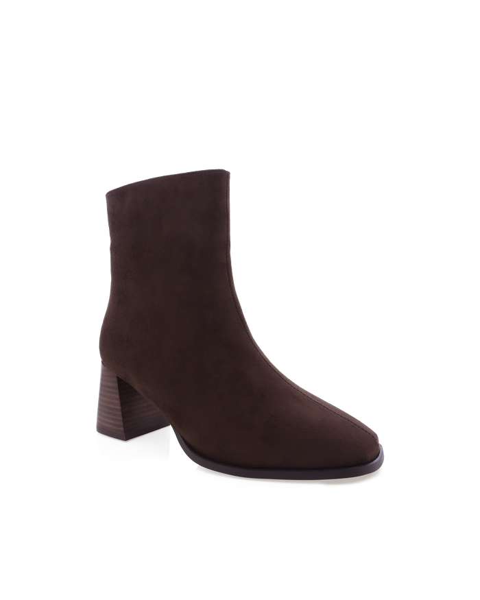 ALANIA CURVE - DARK CACAO SUEDE-Boots-Billini-Billini