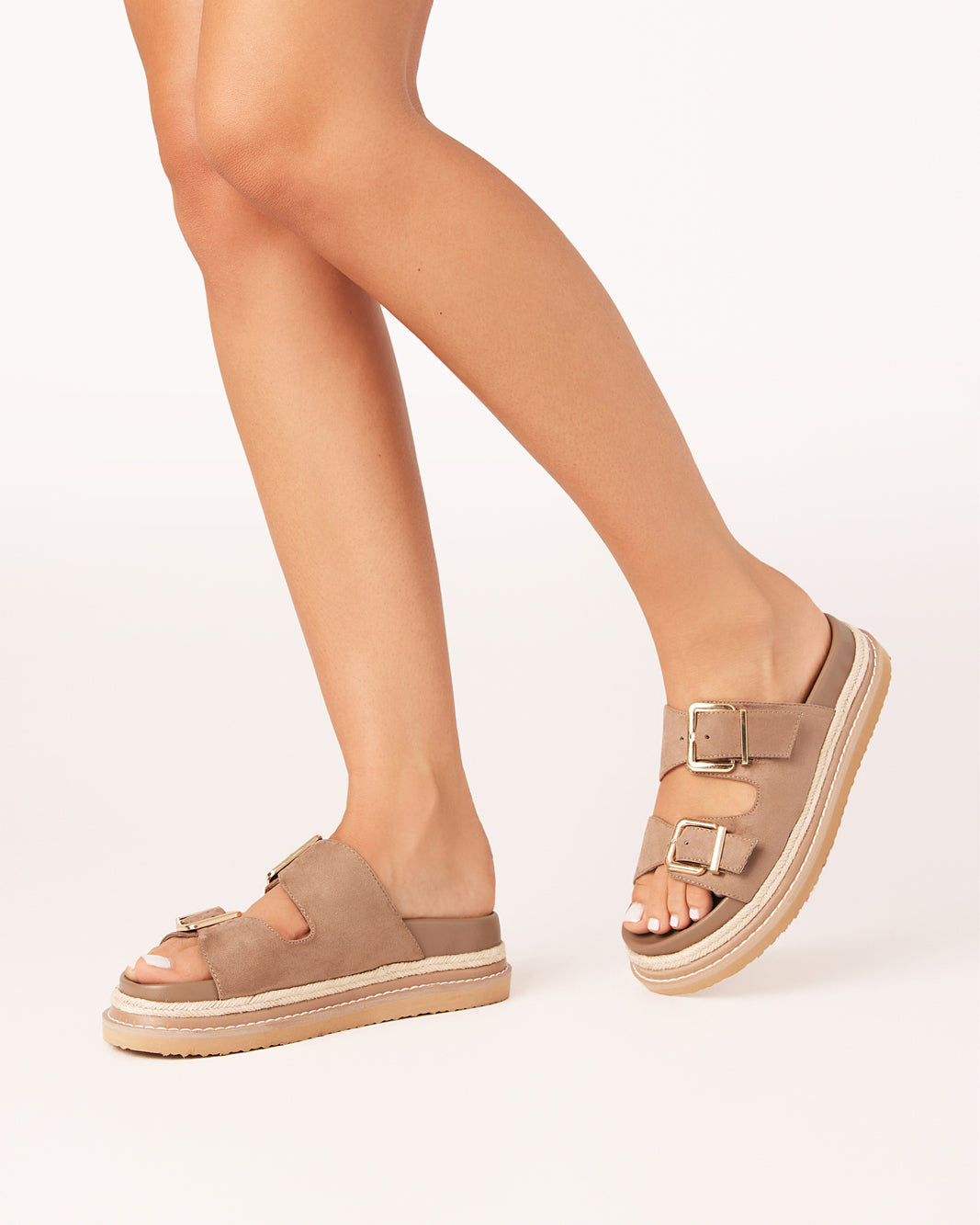 ALDER - FAWN SUEDE-Sandals-Billini-Billini