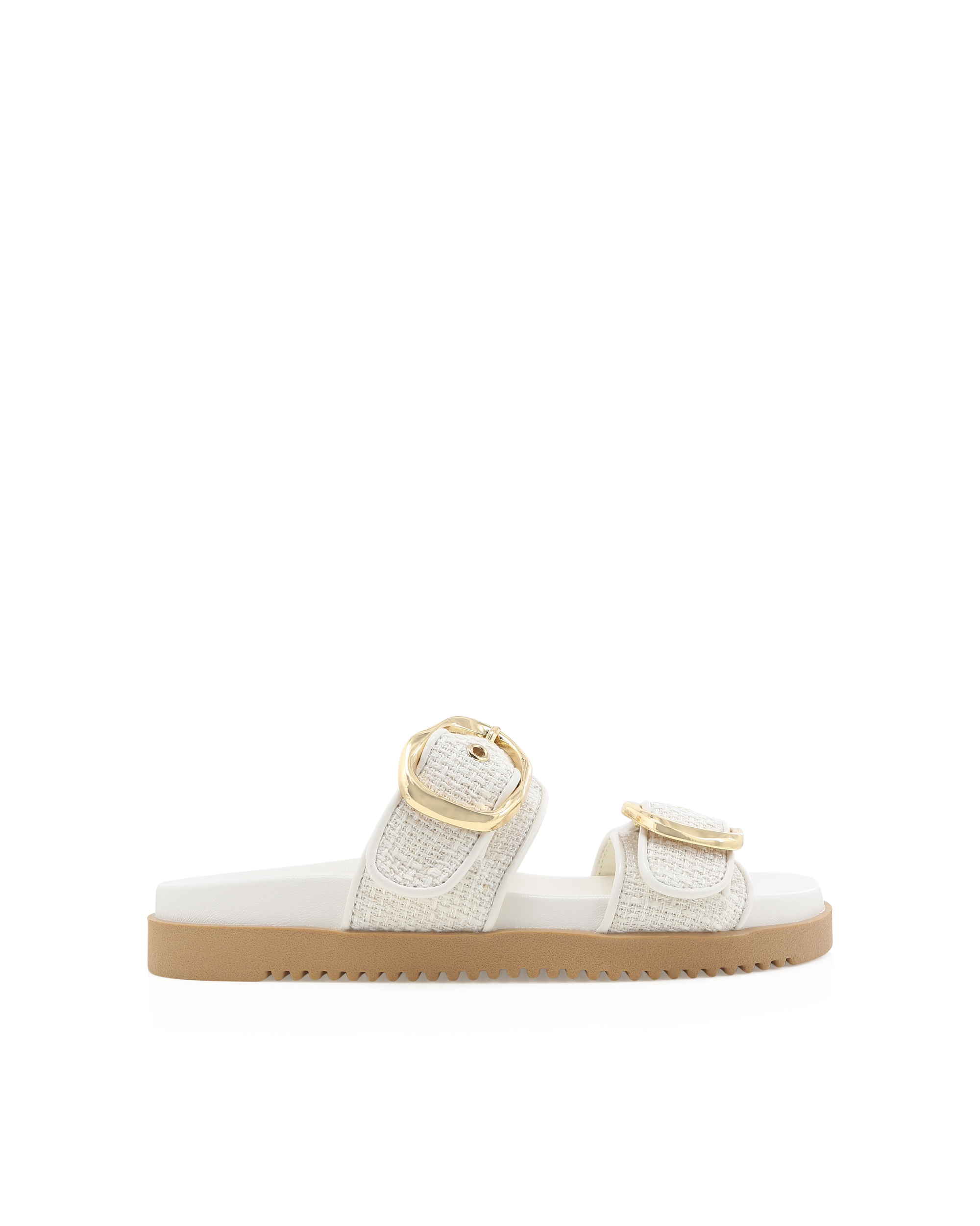ALEJANDRO - CREAM BOUCLE-Sandals-Billini-Billini
