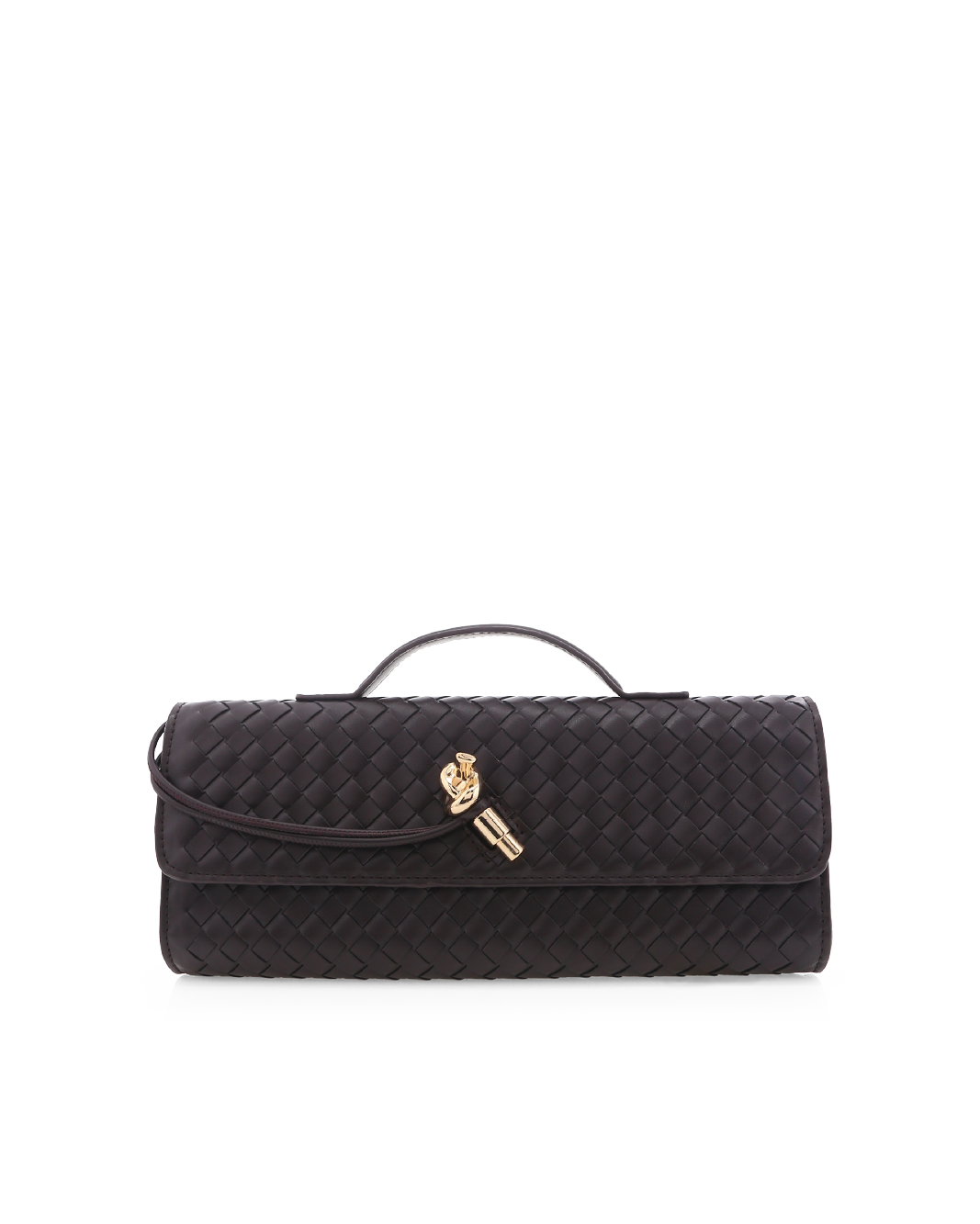 ALICE CLUTCH BAG - DARK CACAO-Handbags-Billini-Billini