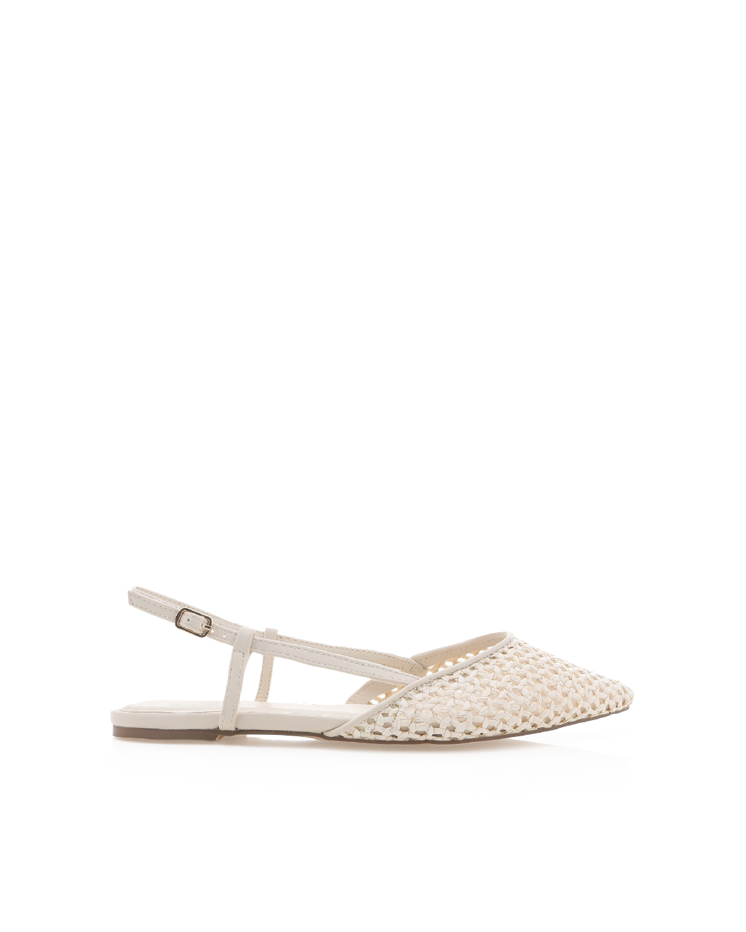 ALISON - CREAM RAFFIA-Flats-Billini-Billini