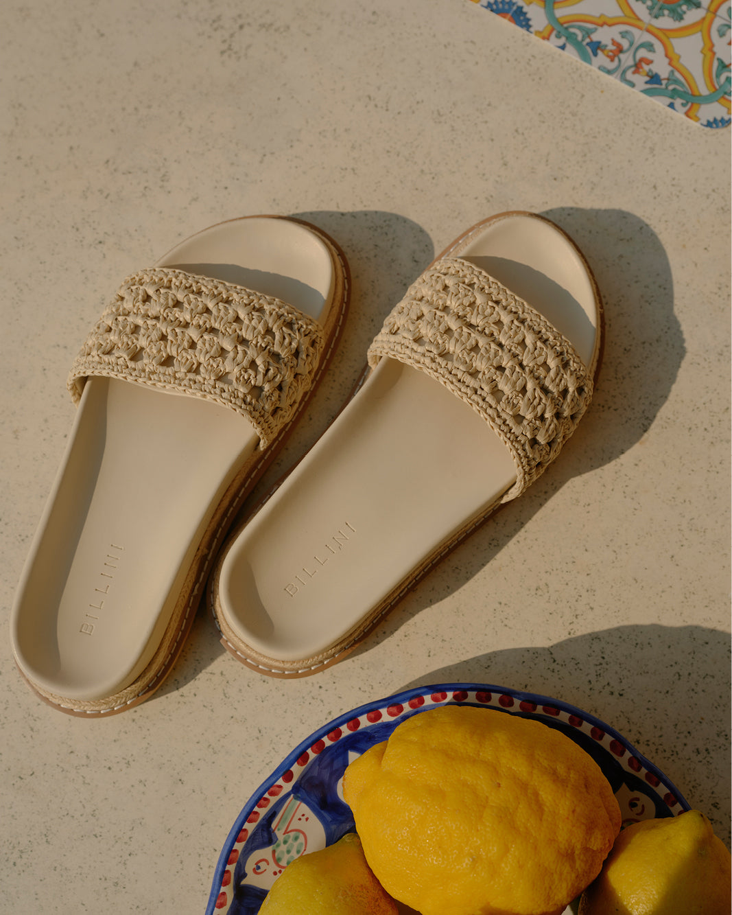 ALTHEA - CREAM RAFFIA-NATURAL-Sandals-Billini-Billini