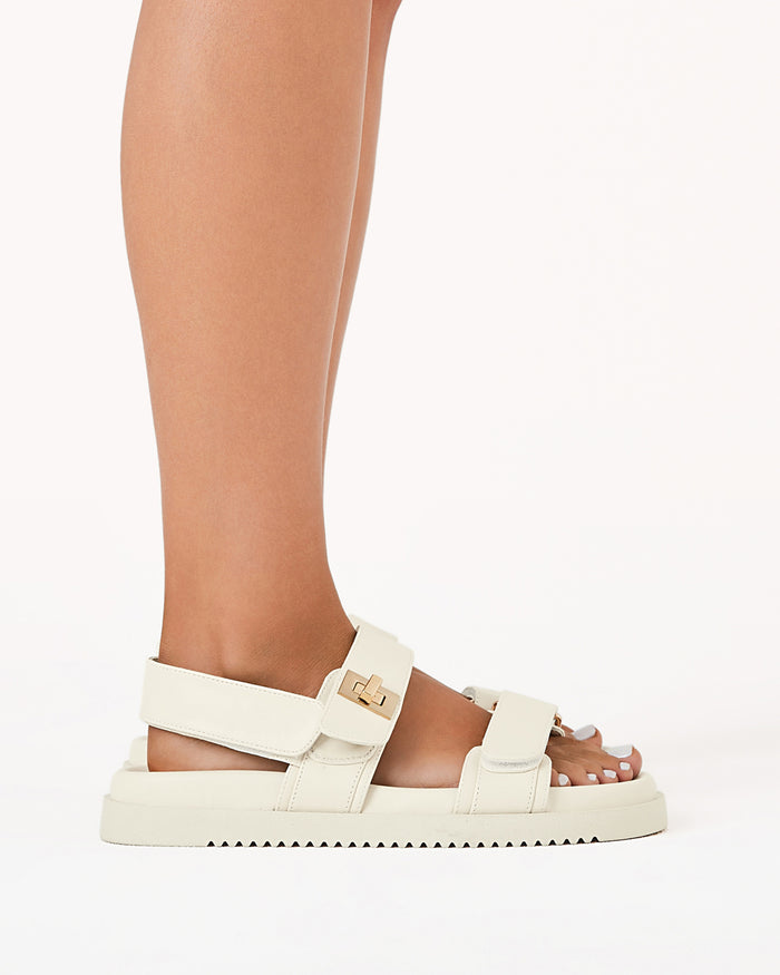 ALVINA - BONE-Sandals-Billini-Billini