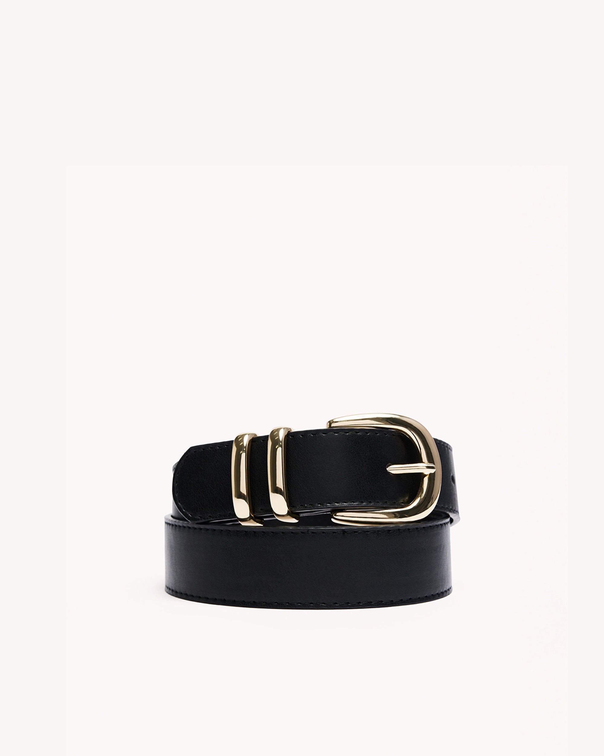 AMANI BELT - BLACK-GOLD