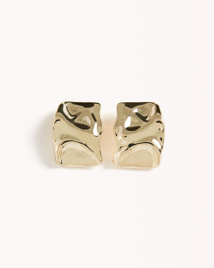 AMBER EARRINGS - GOLD-JEWELLERY-Billini-O/S-Billini