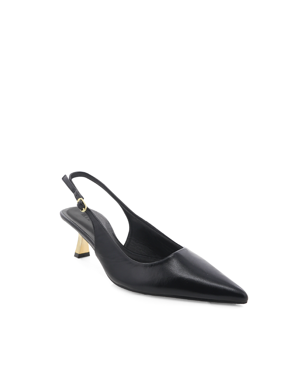 ANAYA - BLACK SHINE-GOLD-PUMPS-Billini-Billini