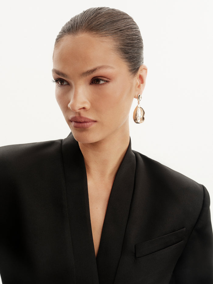 ANDREA EARRINGS - GOLD-PEARL-JEWELLERY-Billini-Billini